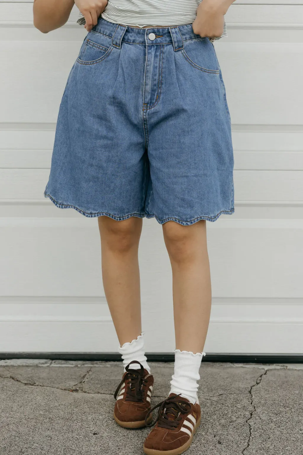 Mable Shorts<Sweet Scallop Shorts-Medium