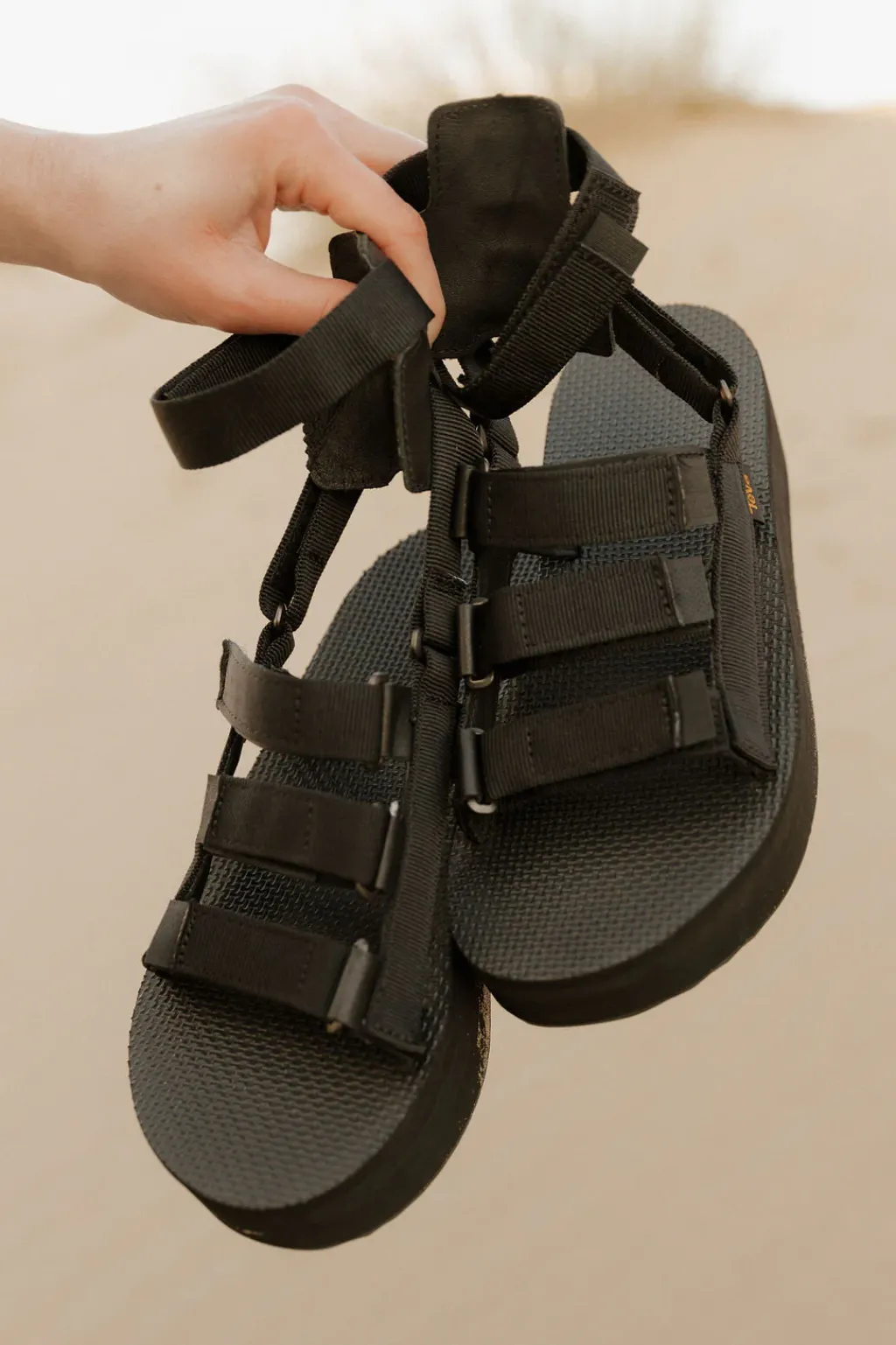 Teva Sandals<Flatform Mevia Sandals-Black