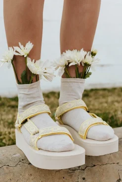 Teva Sandals<Flatform Sandals-Silver Cloud Multi