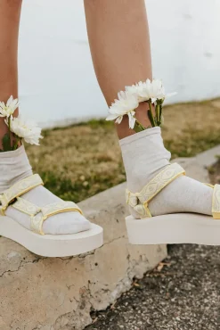 Teva Sandals<Flatform Sandals-Silver Cloud Multi