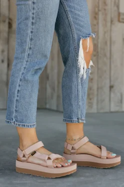 Teva Sandals<Flatform Universal-Maple Sugar/Lion