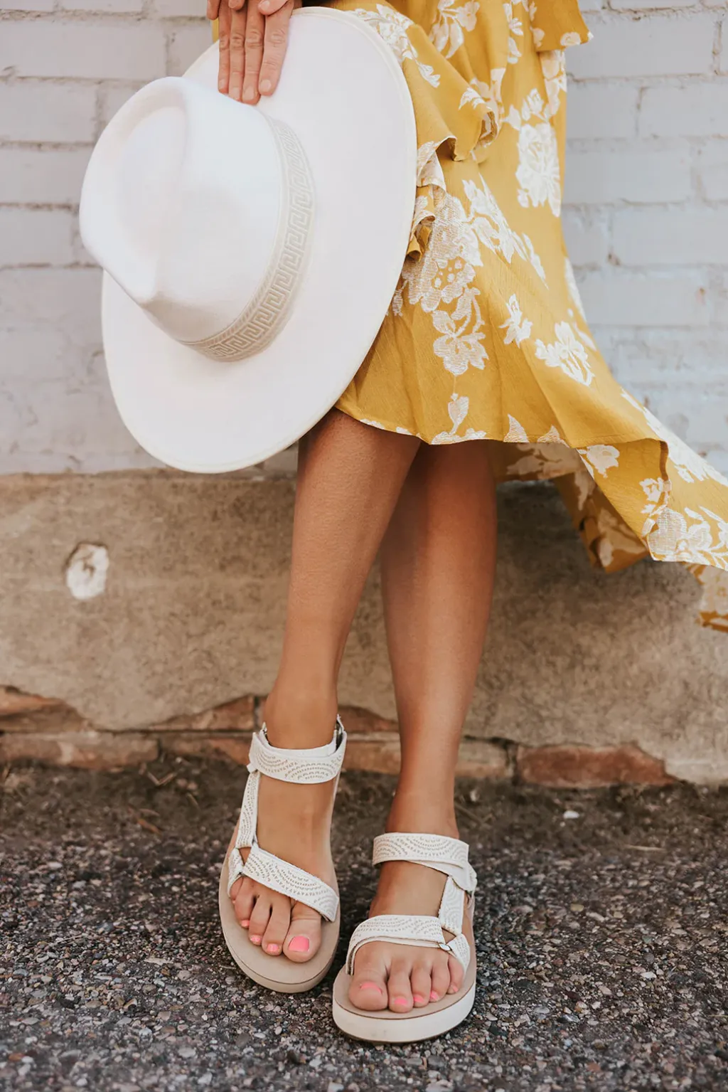 Teva Sandals<Midform Sandals-White Swan