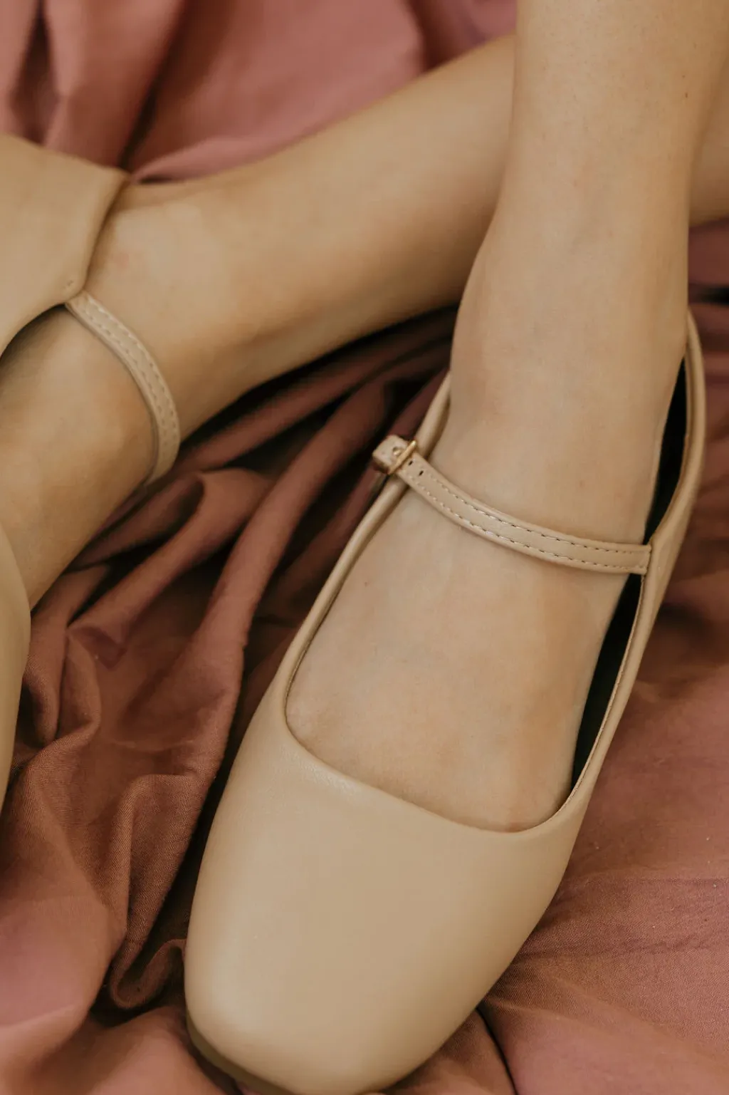 Rad Fashion Flats<Truth Mary Jane Flats-Nude