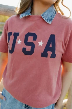BENIE Tees<USA Tee-Brick