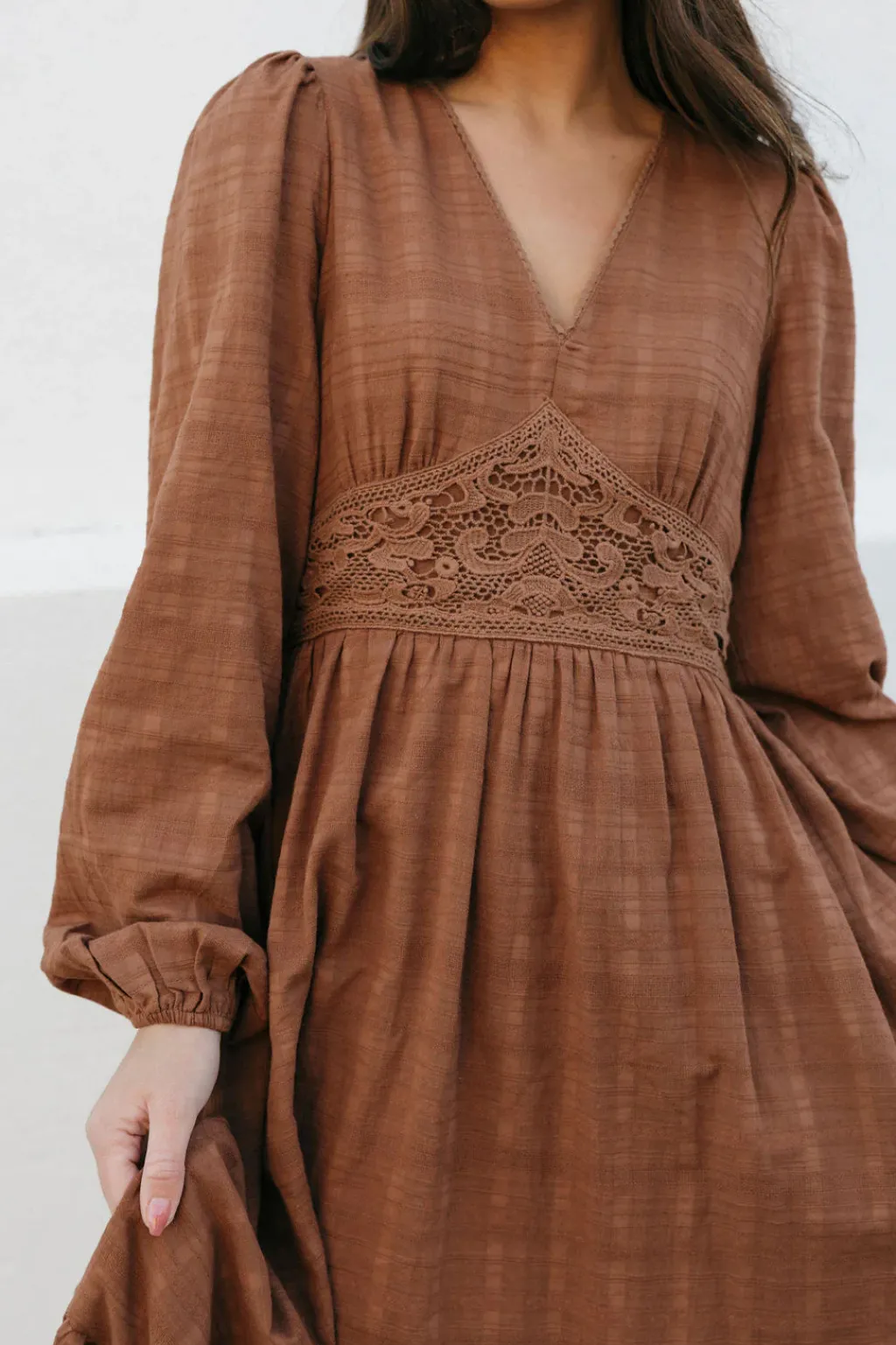 In Loom Maxi Dresses<Vienna Dress-Umber