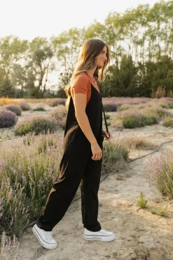 Charmo Maternity Friendly|Nursing Friendly<Wilda Jumpsuit-Black