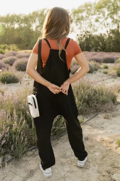 Charmo Maternity Friendly|Nursing Friendly<Wilda Jumpsuit-Black